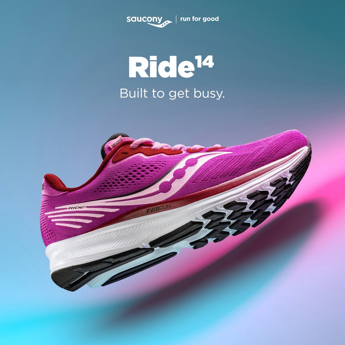 Saucony Ride 14 สีใหม่!! - Rev Online