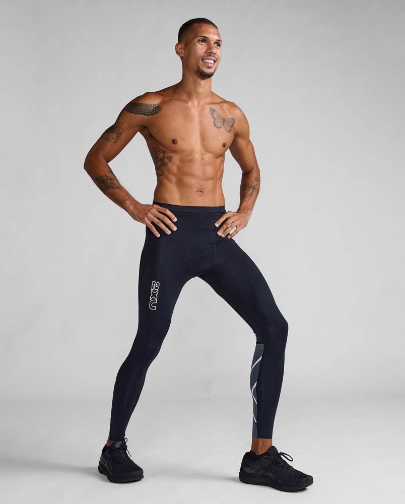 2XU - LIGHT SPEED REACT COMP TIGHTS Men - Rev Online