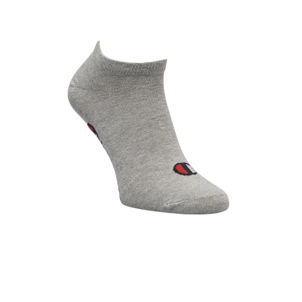 CHAMPION 3PK SNEAKER SOCKS ถุงเท้าแพ็ก 3 คู่สำหรับผู้ชายและผู้หญิง - Rev Online