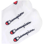 CHAMPION 3PK SNEAKER SOCKS ถุงเท้าแพ็ก 3 คู่สำหรับผู้ชายและผู้หญิง - Rev Online