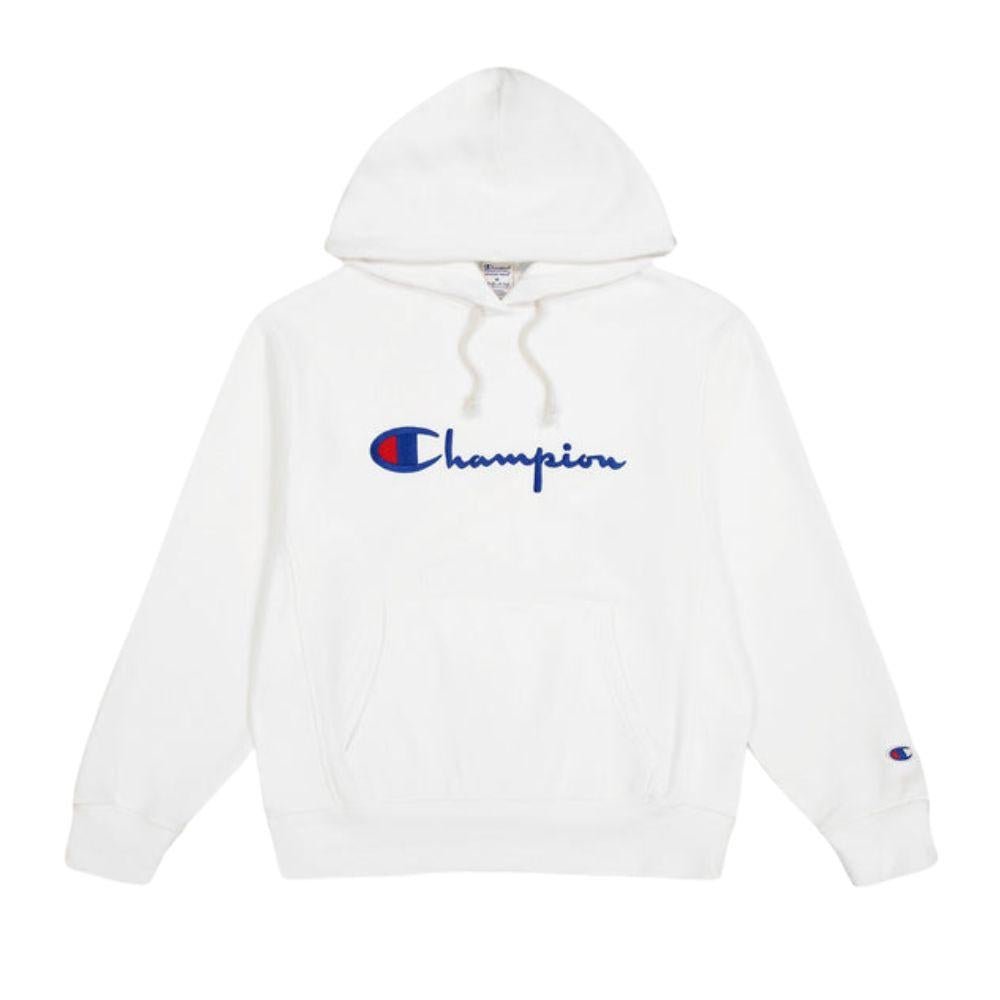 CHAMPION HOODED SWEATSHIRT เสื้อฮู้ดดี้ผู้ชาย - Rev Online