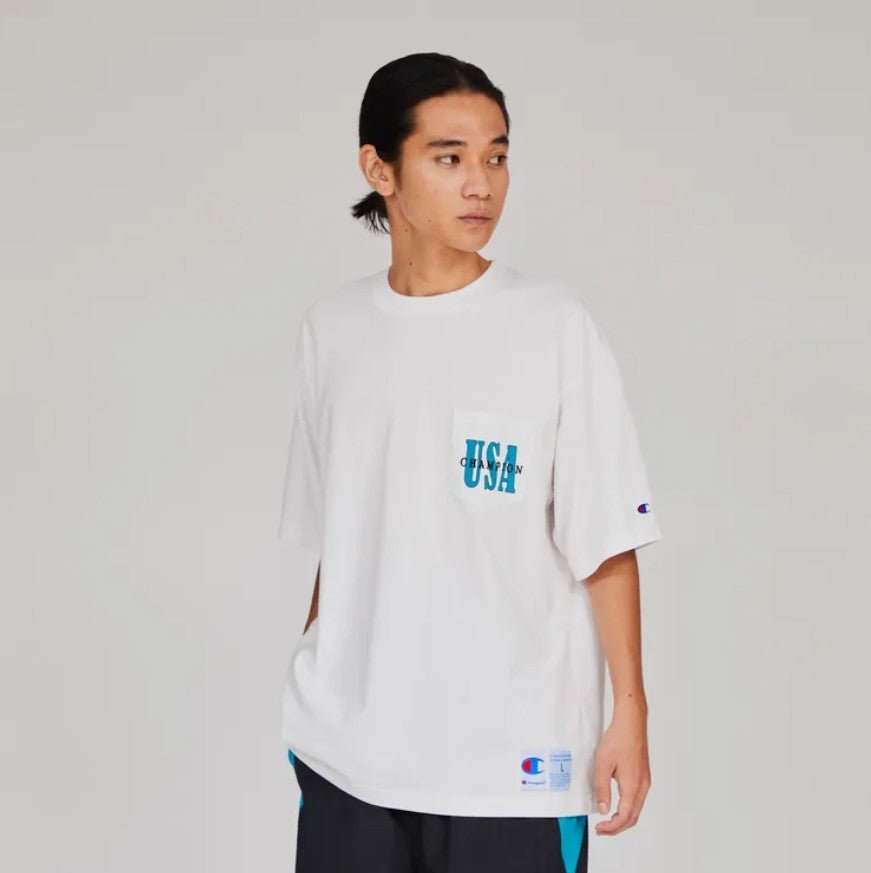 CHAMPION - SHORT SLEEVE POCKET T - SHIRT Men - Rev Online