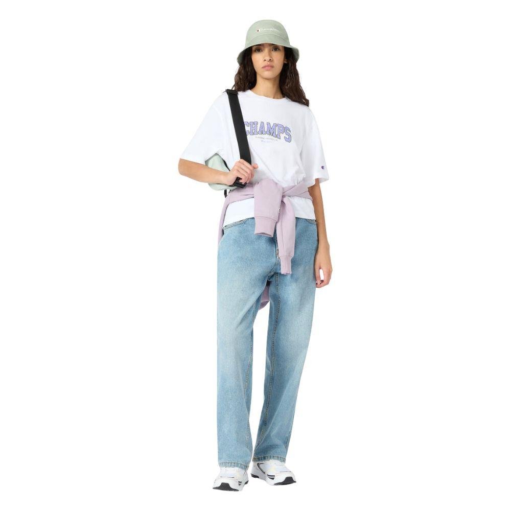 CHAMPION SS TEE เสื้อยืดแขนสั้นผู้หญิง - Rev Online