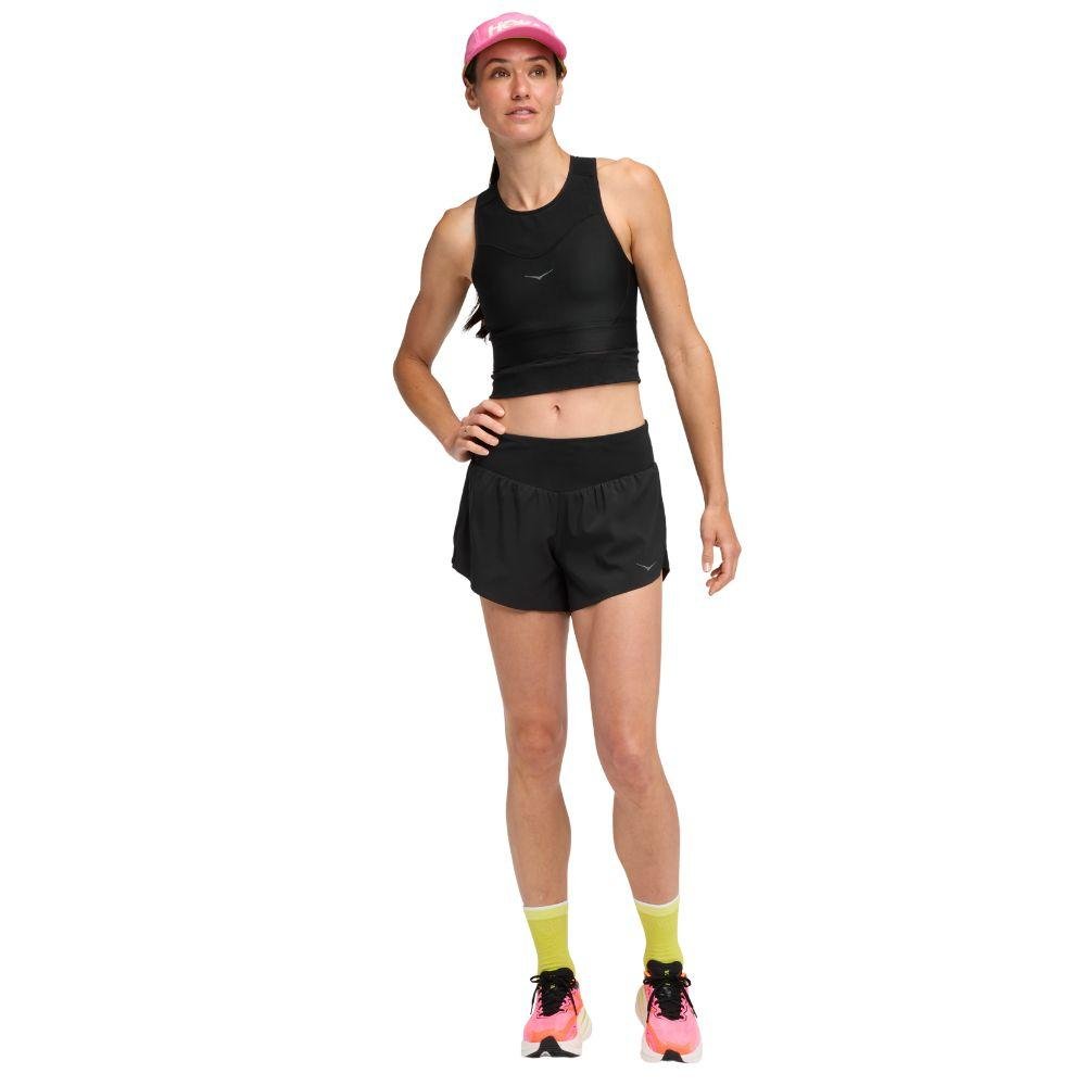 HOKA GLIDE 4INCH SHORT กางเกงวิ่งผู้หญิง - Rev Online