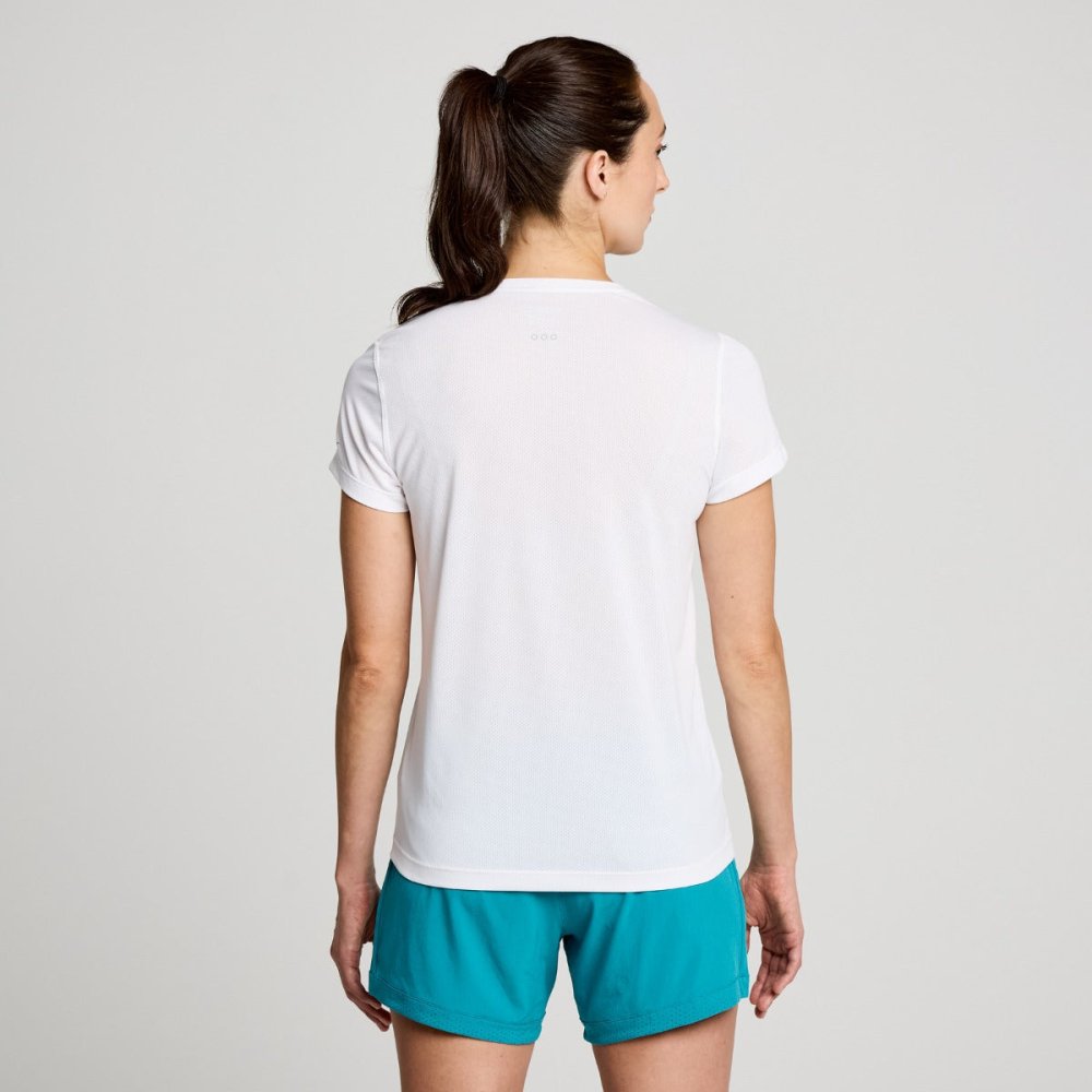 SAUCONY - STOPWATCH GRAPHIC SHORT SLEEVE Women - Rev Online