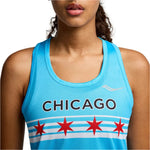 SAUCONY - STOPWATCH GRAPHIC SINGLET Women - Rev Online