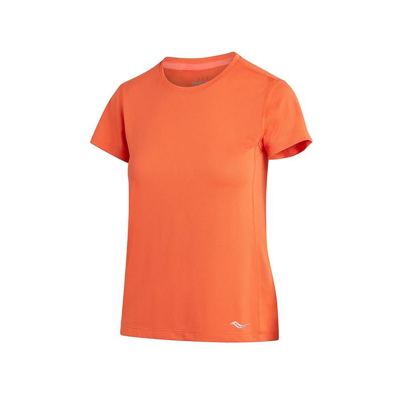 SAUCONY - STOPWATCH SHORT SLEEVE Women - Rev Online