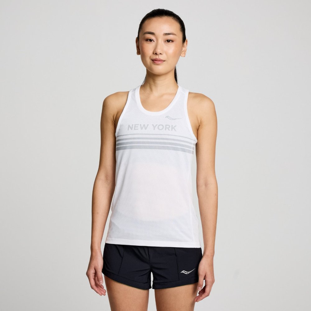 SAUCONY - STOPWATCH SINGLET Women - Rev Online