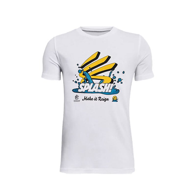 UA - S - CURRY SPLASH ss tee - Rev Online